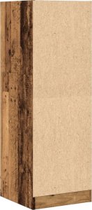 vidaXL vidaXL Szafka apteczna, stare drewno, 40x41x118 cm 7