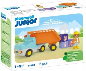 Figurka Playmobil Zestaw z figurką Junior 71685 Wywrotka 1