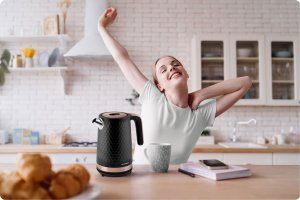 Czajnik Berdsen Czajnik elektryczny 1,7l BD-705 czarno-miedziany 6