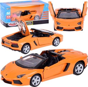 Jokomisiada Auto metalowe model Lamborghini Aventador Roadster 1:32 interaktyw. ZA5053 1