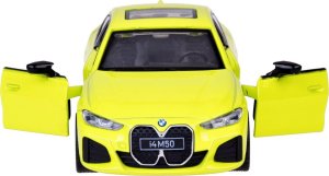 Jokomisiada Auto metalowe Elektryczne BMW i4 M50 Gran Coupe dźwięk światła ZA5044 4