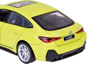 Jokomisiada Auto metalowe Elektryczne BMW i4 M50 Gran Coupe dźwięk światła ZA5044 10