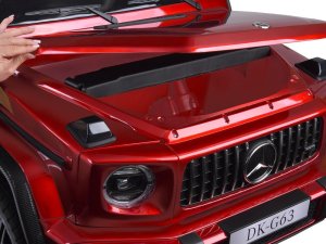 Jokomisiada Auto na akumulator Mercedes G klasa 63 AMG 4x4 Panel Radio 2osoby 24V 12