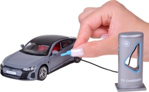 Jokomisiada Auto metalowe Elektryczne Audi RS e-tron GT Coupe dźwięk światła ZA5045 5