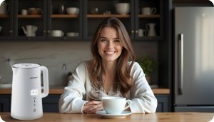 Czajnik Berdsen Czajnik elektryczny 1,7l BD-709 biały 6