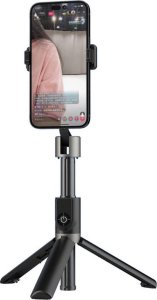 Selfie stick Dudao Selfie stick / kijek teleskopowy ze statywem Dudao F18B - czarny standard 2