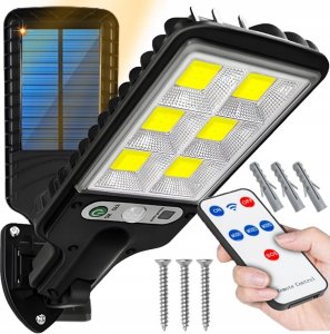 Blow 67-495# Lampa uliczna solarna 3 reflektory + czujnik 11