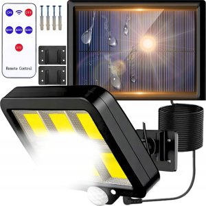 Blow 67-495# Lampa uliczna solarna 3 reflektory + czujnik 14