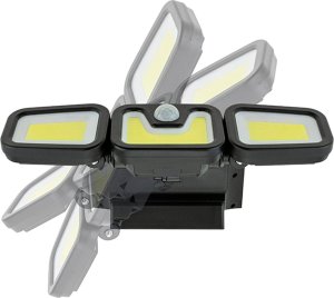 Blow 67-495# Lampa uliczna solarna 3 reflektory + czujnik 2