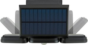 Blow 67-495# Lampa uliczna solarna 3 reflektory + czujnik 3