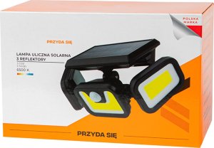 Blow 67-495# Lampa uliczna solarna 3 reflektory + czujnik 4
