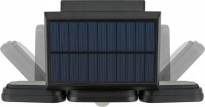 Blow 67-495# Lampa uliczna solarna 3 reflektory + czujnik 7