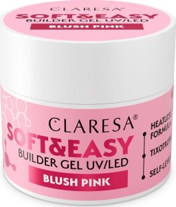 Claresa CLARESA N Żel budujący do paznokci Soft&Easy Builder Blush Pink 12g 4