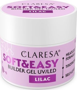 Claresa CLARESA N Żel budujący do paznokci Soft&Easy Builder Lilac 12g 4