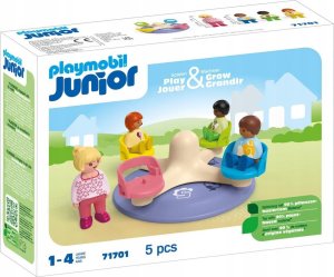 Playmobil Zestaw z figurkami Junior 71701 Karuzela z cyferkami Playmobil 1