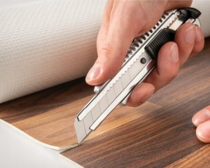 Falon-Tech Nóż do tapet metalowy nożyk 18mm łamane ostrza 20