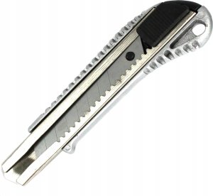 Falon-Tech Nóż do tapet metalowy nożyk 18mm łamane ostrza 8