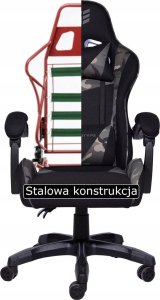 Krzesło biurowe Prototype Fotel obrotowy gamingowy HERO POKER PRO PINK SWEET ALCANTARA 13