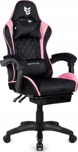 Krzesło biurowe Prototype Fotel obrotowy gamingowy HERO POKER PRO PINK SWEET ALCANTARA 4