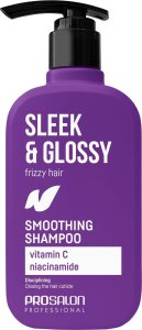 Chantal PROSALON Sleek & Glossy Wygładzający szampon do włosów 375 ml 1