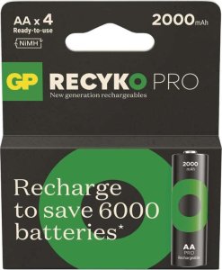 GP Akumulator ReCyko Pro AA / R6 2000mAh 4 szt. 2
