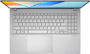 Laptop Asus Asus Vivobook S 15 OLED S5507QA-MA001W | Cool Silver | 15.6 " | OLED | 3K | 2880 x 1620 pixels | Glossy | Snapdragon X Elite | 32 GB | LPDDR5X | Solid-state drive capacity 1000 GB | Qualcomm Adreno GPU | Windows 11 Home | 802.11be | Bluetooth 2