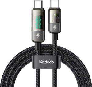 Kabel USB Mcdodo Kabel USB-C do USB-C Mcdodo CA-3611, auto power off, PD 100W, 1.8m (czarny) 1