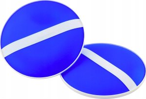 LeanToys Gra Zręcznościowa Paletki Okrągłe Piłka Z Przyssawkami Niebieski 2