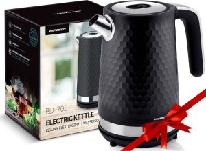 Czajnik Berdsen Czajnik elektryczny 1,7l BD-705 czarno-srebrny 5