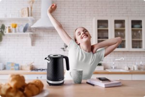 Czajnik Berdsen Czajnik elektryczny 1,7l BD-705 czarno-srebrny 6