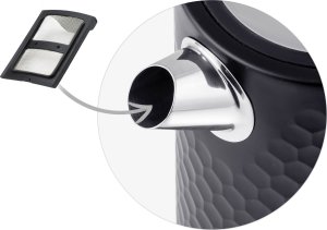 Czajnik Berdsen Czajnik elektryczny 1,7l BD-705 czarno-srebrny 9