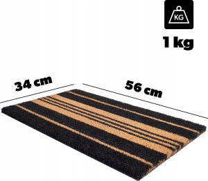 Kadax KADAX Wyciera Billy Kokos 26384 WZ.6 czarne pasy 4