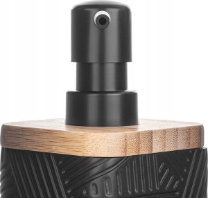 Dozownik do mydła Kadax Dozownik na mydło kwadratowy czarny 6