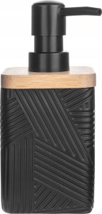 Dozownik do mydła Kadax Dozownik na mydło kwadratowy czarny 8