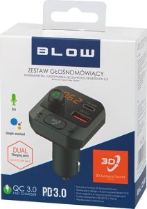 Transmiter FM Blow 74-175# Transmiter fm blow bt zestaw głośnomówiący + 3d stereo 4