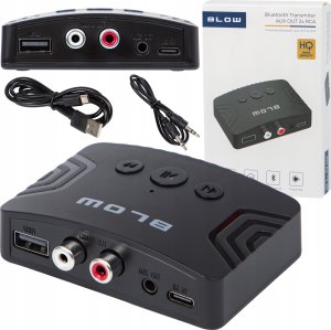 Transmiter FM Blow 74-197# Transmiter bluetooth aux out 2xrca 11