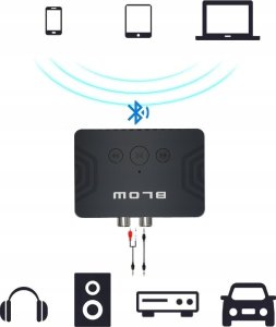 Transmiter FM Blow 74-197# Transmiter bluetooth aux out 2xrca 9