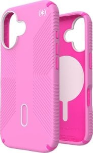 Speck Speck Presidio2 Grip ClickLock & MagSafe - Etui iPhone 16 (True Pink / Shocking Pink / White) 1