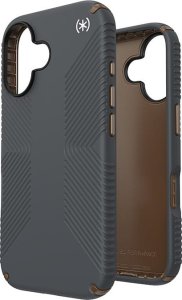 Speck Speck Presidio2 Grip - Etui iPhone 16 (Charcoal Grey / Cool Bronze / White) 1