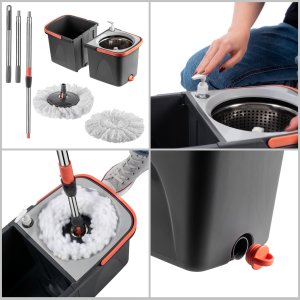 Mop Kadax KADAX Mop obrotowy do podłogi 132cm 8