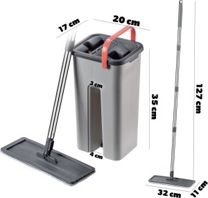 Mop Kadax KADAX Mop płaski do podłogi 135cm 3