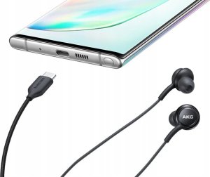 Słuchawki Samsung HEADPHONES SAMSUNG AKG USB-C BLACK 29