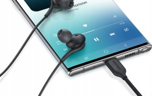 Słuchawki Samsung HEADPHONES SAMSUNG AKG USB-C BLACK 36