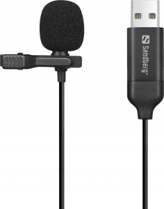 Mikrofon Sandberg Streamer USB Clip Microphone 2