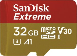Karta SanDisk Extreme MicroSDHC 32 GB Class 10 UHS-I/U3 A1 V30 (SDSQXAF-032G-GN6) 3