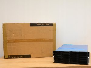 Kieszeń Inter-Tech Inter-Tech 4U-4724 Obudowa HDD Szary 2.5/3.5" 12