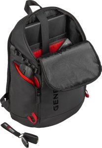 Plecak Genesis Pallad 420 Czarny 15.6" (NBG-2217) + Podkładka Genesis Polon 200 L (NPG-1932) 9