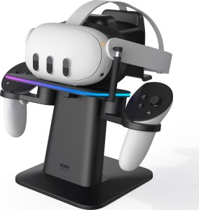 Gogle VR KIWI design Stojak RGB ładujący do Meta Quest 3 | KIWI DESIGN & META 1