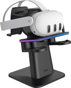 Gogle VR KIWI design Stojak RGB ładujący do Meta Quest 3 | KIWI DESIGN & META 2
