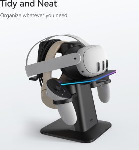Gogle VR KIWI design Stojak RGB ładujący do Meta Quest 3 | KIWI DESIGN & META 4